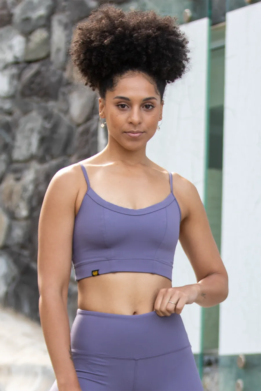 Flex Bra - Grey Purple