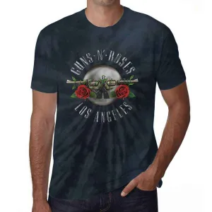 Guns 'n' Roses "Los Angeles" Black Dip Dye T shirt