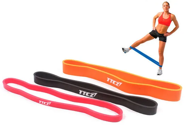 New 3 Levels Yoga Resistance Expander Loop Bands 100% Natural Latex Exercise Sporting Fitness Bands Wholesales Free Shipping