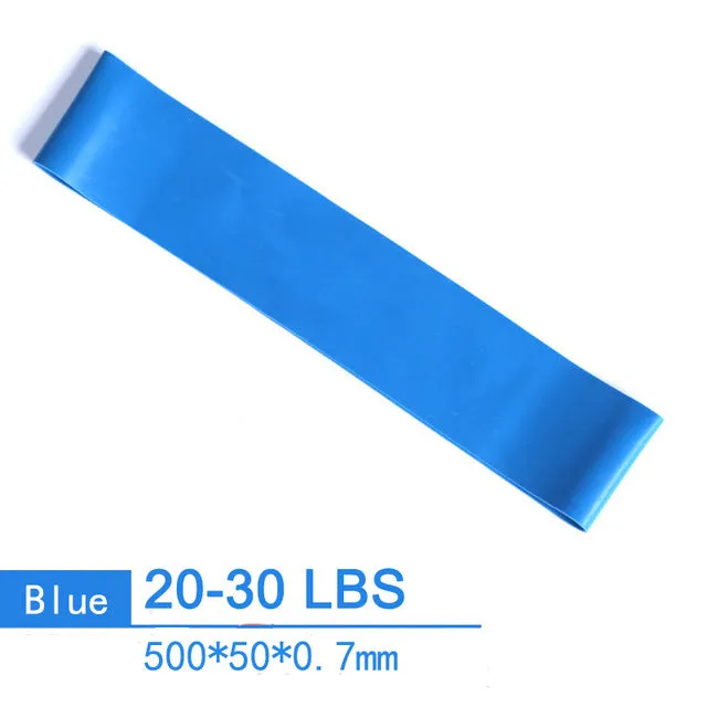 Pilates Fitness Resistance Bands Rubber Loops Band Yoga Sports Elastic Expander Elastic Pull Rope Strength Exercise Crossfit