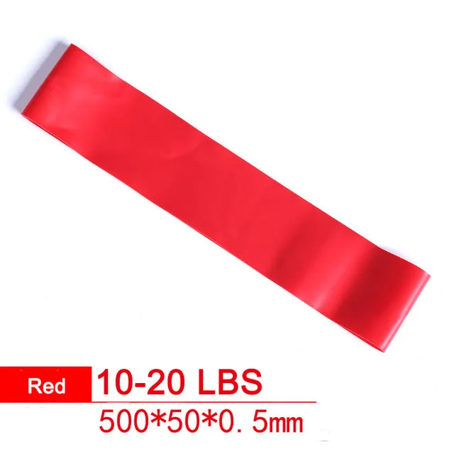 Pilates Fitness Resistance Bands Rubber Loops Band Yoga Sports Elastic Expander Elastic Pull Rope Strength Exercise Crossfit
