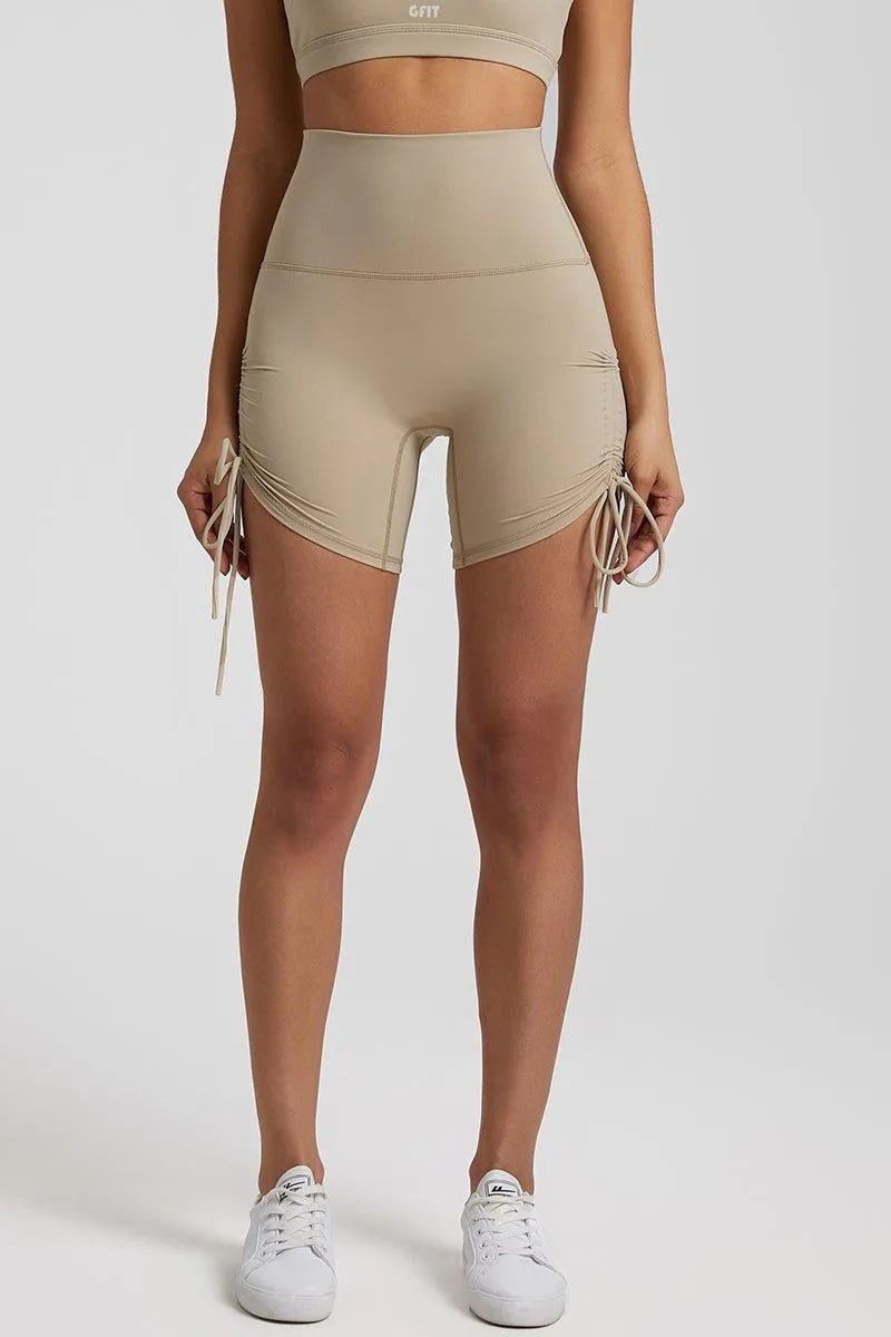 Women's GFIT 2.0 Drawstring Strap Shorts - Athletic Fit Sports Wear