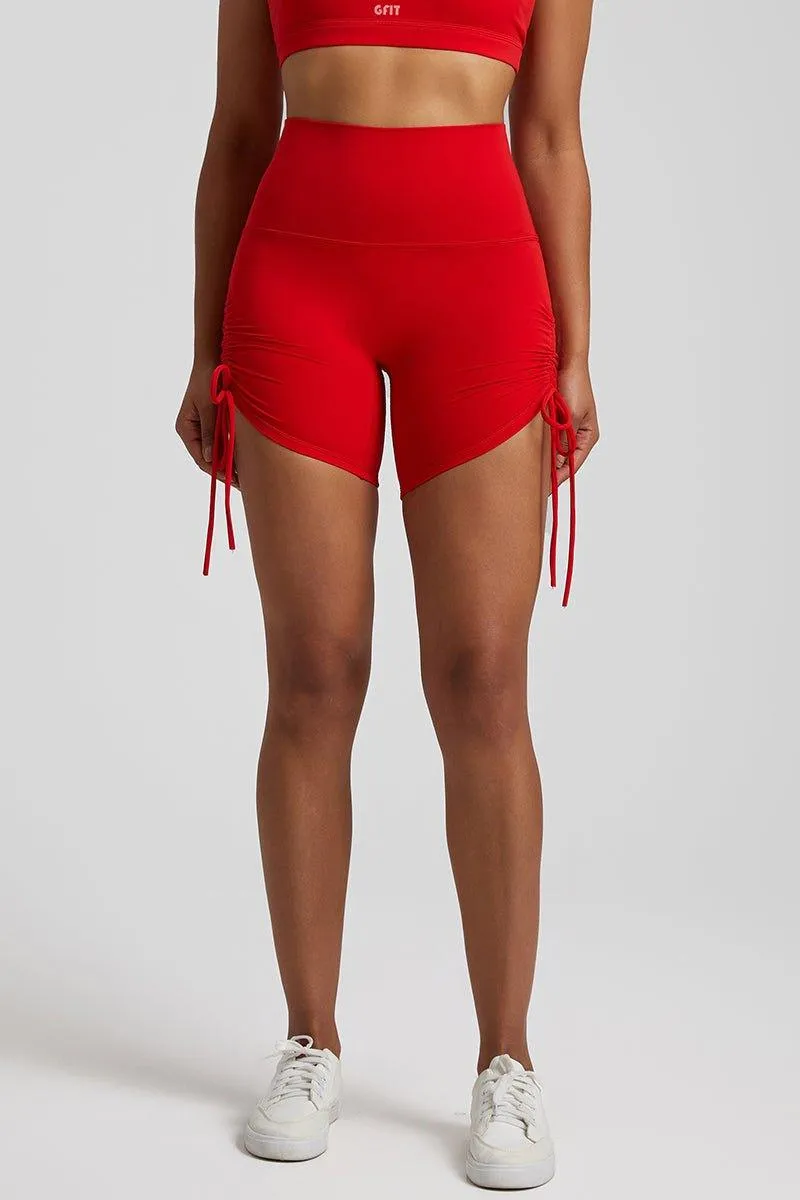 Women's GFIT 2.0 Drawstring Strap Shorts - Athletic Fit Sports Wear
