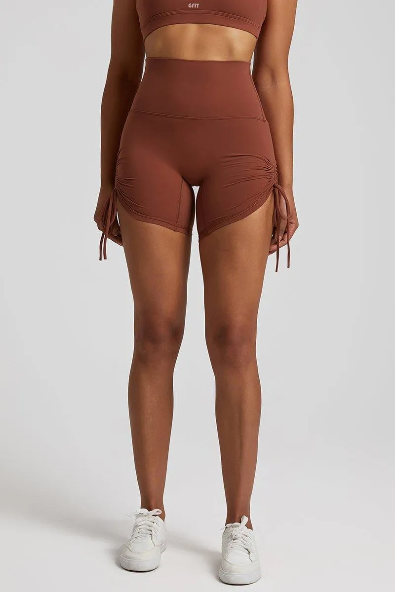 Women's GFIT 2.0 Drawstring Strap Shorts - Athletic Fit Sports Wear