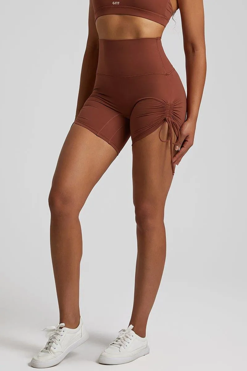 Women's GFIT 2.0 Drawstring Strap Shorts - Athletic Fit Sports Wear