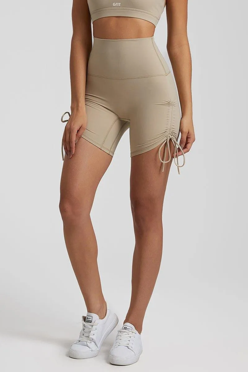 Women's GFIT 2.0 Drawstring Strap Shorts - Athletic Fit Sports Wear