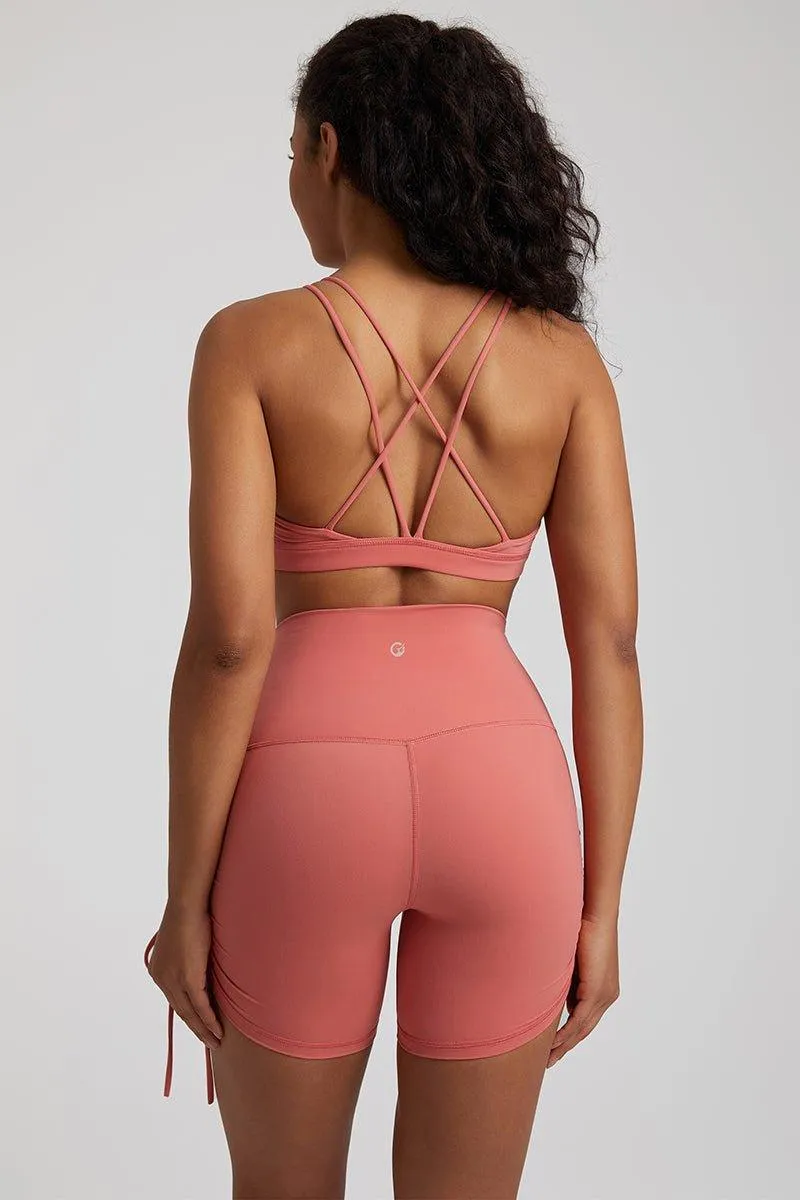 Women's GFIT 2.0 Drawstring Strap Shorts - Athletic Fit Sports Wear